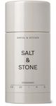 Salt & Stone Aluminum Free Deodorant | Extra Strength 48 Hour Protection for Women & Men | Made with Seaweed Extracts, Niacinamide & Prebiotics | Santal & Vetiver
