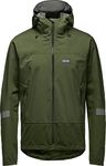 GORE WEAR Men's Lupra Cycling Jacket, Utility Green, Large