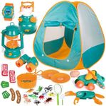 FUN LITTLE TOYS Kids Camping Set wi