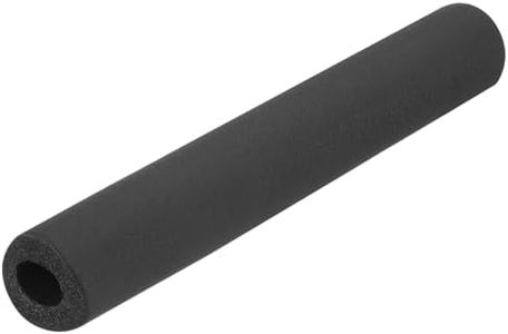 MECCANIXITY Pipe Insulation Tube Foam Grip Tubing 19mm(3/4") ID 45mm(1 3/4") OD 10" Black for Pipe Lagging, Utensils, Fitness, Tools Handle Support