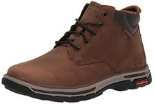 Skechers Men's Segment 2.0 Brogden Chukka Boot, Desert Leather, 9 UK