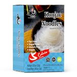 YUHO Shirataki Konjac Angel Hair Pasta, 8 Pack Inside, Vegan, Low Calorie Food, Gluten Free, Fat Free, Keto Friendly, Zero Carbs, Healthy Diet 1520g