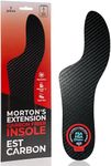 Morton´s Extension Orthotic, 1 Piece, Carbon Fiber Insole, Very Rigid Foot Support Insert Best for Morton`s Toe, Turf Toe, Hallux Rigidus, Arthritis - 269mm, Should fit Women's Size 11, Men's 10