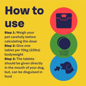 Bob Martin Clear Dog Wormer Tablets – 4-Pack