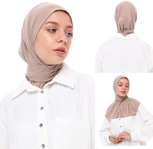 Marwa Fashion Muslim Hijab for Women - Premium Quality hijab scarf for women made up of 100% Stretchable Polyester, Instant hijab