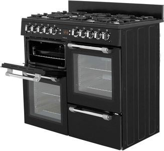 Leisure Cookmaster Gas Range – Black Freestanding Cooker