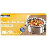 SMARTAKE Slow Cooker Liners, Crock 