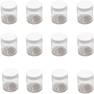 GSC International #410-3-12 Specimen Jar, Pack of 12 Jars. 4oz capacity with 58/400 neck and foam lined cap.