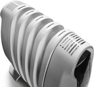 DeLonghi 800W Oil Filled Radiator Heater – Compact White
