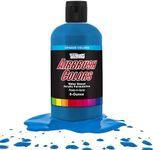 U.S. Art Supply Ready to Spray Lake Blue Opaque Acrylic Airbrush Paint - 8oz Bottle, Professional Grade Non-Toxic Water-Based Colors for Vibrant & Permanent Results