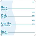 DayMark Item/Date/Use By Dissolvabl