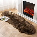 Ashler Faux Fur Rug, Fluffy Shaggy 