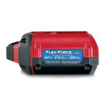 Toro Flex Force Power System 60 Volt Max 2.5Ah Lithium Ion Battery, Black/Red