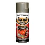 Rust-Oleum 248949 Automotive Engine Enamel Heat Resistant Spray Paint (Aluminum - 312 Grams)