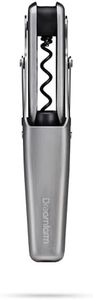 Dreamfarm Winopen Automatic Pocket Wine Corkscrew, Space-Saving Wine Opener with Foil Cutter - Stainless Steel