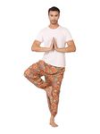 Aatman One Size Men's Poly-Rayon Straight Harem Pants | Fits Waist Size 28 to 36 Inches Print BalloonMM - 2