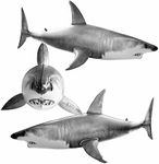 ILEISURELY 3PCS Inflatable Shark Po