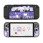 GeekShare Protective Case Slim Cover Case Compatible with Nintendo Switch and Joy Con - Shock-Absorption and Anti-Scratch - Spooky Cat