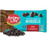 Enjoy Life Dark Chocolate Chip Morsels, Gluten, Dairy, Nut & Soy Free, 9 Ounce (Pack of 12)