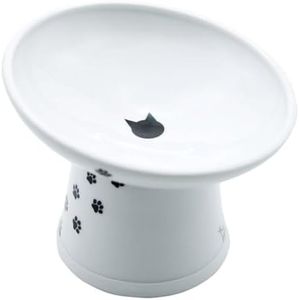 Necoichi Extra Wide Raised Cat Food Bowl (Cat, Extra Wide Tilted)