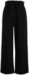 WDIRARA Girl's Paper Bag Waist Belt