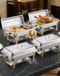 VEVOR Chafing Dish Buffet Set, 8 Qt