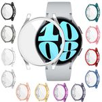 [12 Pack] Watch Screen Protector Compatible with Samsung Galaxy Watch 6 44mm, Soft TPU Case Resistant Full Protective Cover for Galaxy 6 Smart Watch (44mm)