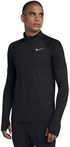 Nike Men's Element 1/2 Zip Running Top Black Size Large