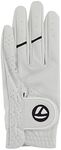 TaylorMade Stratus Tech Glove (White, Left Hand, Small), White(Small, Worn on Left Hand)