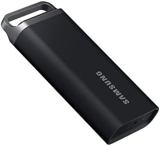 Samsung Memorie T5 EVO MU-PH2T0S SSD Esterno Portatile da 2TB, USB 3.2 Gen 1, 5 Gbps, Nero