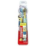 Colgate Kids Extra Soft Toothbrush with Suction Cup, Minions, 2 Count