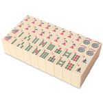 GUSTARIA Set of American Mahjong Tiles, 166 American Mah Jongg Tiles with Ivory Color(1.2”,Tiles Only Set)