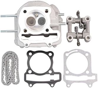 GOOFIT 63mm Cylinder Body Assembly with Rocker+94 Chain for 4-Stroke GY6 150cc 180cc 200cc 250cc Engines ATV Off-Road Vehicle Scooter Go Kart