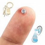 PingaOculto Spy Earpiece Wireless Earphones Invisible Hidden Mini Headset Exam for Phone with Microphone - Secret Earphone Micro Listening Device Hearing Ear Cheating Earbuds (Spy Earpiece Nano V3)