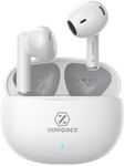 ZIPFORCE True Wireless Earbuds, in-Ear Bluetooth 5.3 Headphones 4-Mics ENC Clear Call, Bluetooth Earbuds Touch Control 40 Playtime, IPX6 Waterproof TWS, Light-Weight Earphones