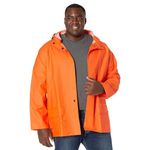 Helly Hansen Workwear Men's Mandal Waterproof Jacket, Dark Orange, 2XL