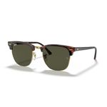 Ray-Ban Unisex UV Protected Green Lens Square Sunglasses - 0RB3016W036651