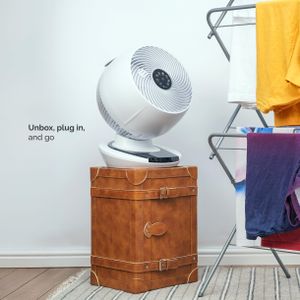 Meaco MeacoFan 1056 Air Circulator – Quiet Oscillating Desk Fan with Remote