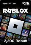 Roblox Digital Gift Code for 2,200 