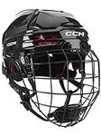CCM Tacks 70 Hockey Helmet Combo wi