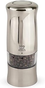 Peugeot 24079 Zeli Electric 5.9 Inch Pepper Mill, Brushed Chrome