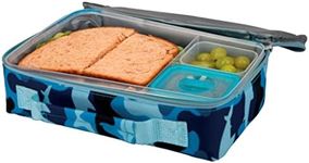 Nuby Insulated Bento Box Lunchbox, 