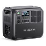 BLUETTI Portable Power Station AC200L, 2048Wh LiFePO4 Battery Backup, Expandable to 8192Wh w/ 4 2400W AC Outlets (3600W Power Lifting), Solar Generator for Camping, Home Use, Emergency