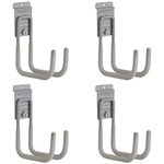 StoreWALL Heavy Duty Slatwall Cradle Hook with CamLok (Pack of 4)