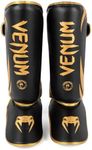 Venum Challenger Standup Shin Guards - Black/Gold