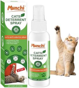 Cat Scratch Deterrent Spray,Natural Cat Repellent Spray for Furniture Indoor & Outdoor, No Scratch Training Aid,Prevent Scratching, Digging & Chewing
