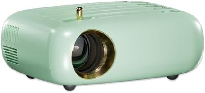 WZATCO Pixel Plus | Portable LED Projector | Native 720p Full HD 1080P Support | Electronic Keystone | Power via Powerbank | 3900 Lumens | 176" Max Screen | Home & Outdoor Cinema | Bluetooth