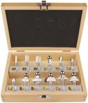 Makita Economy Mixed Router Bit Set, 1/4 Inch Shaft (12 Pieces Set)