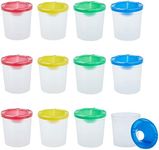 Juvale 12 Pack No Spill Paint Cups 