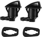 Belleone 2 Pack Front Windshield Washer Nozzle Jet Kit Compatible with 2004-2010 Toyota Sienna, 2005-2012 Corolla, 2004-2008 Solara, 2000-2005 Tundra, Replacement for Part # 85381-AE020